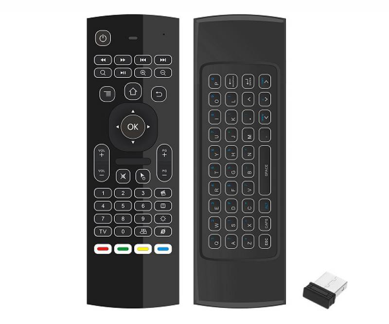 Control remoto Rii MX3-M Multifunction 2.4GHz Fly Mouse Mini teclado inalambrico Infrarojo para Android Smart TV Box