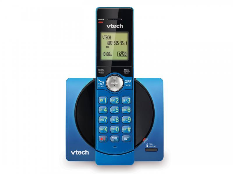 Telefono inalambrico Vtech con identificador de llamadas / llamada en espera Azul (CS6919-15)