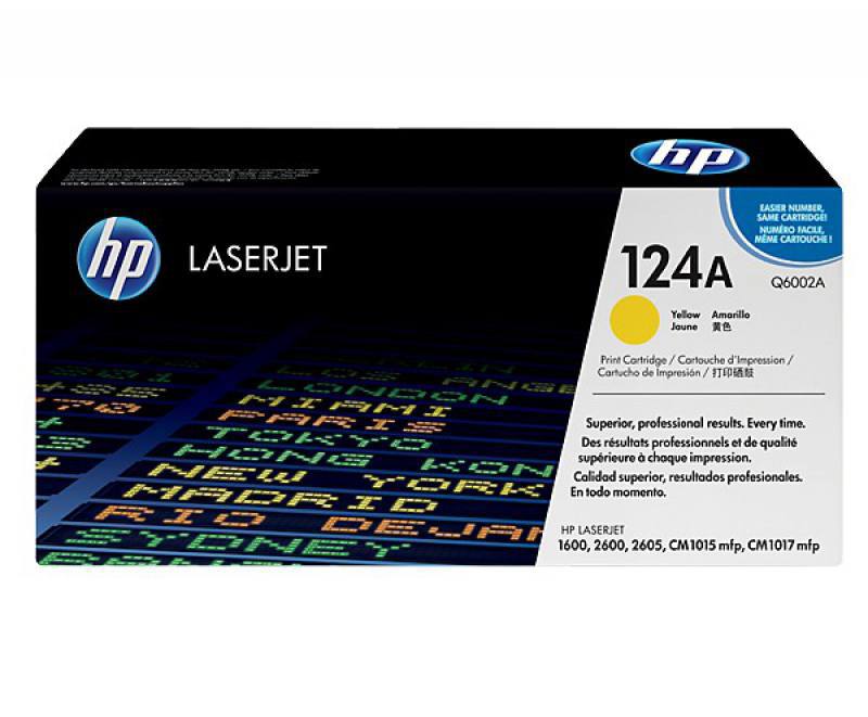 Toner HP Q6002A Para Laser Jet 1600N/ 2600N/ 2605 - Yellow