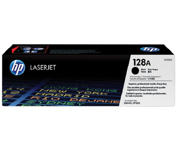 Toner HP CE320A Para Laser Jet CM1415 /CP1525 - Negra