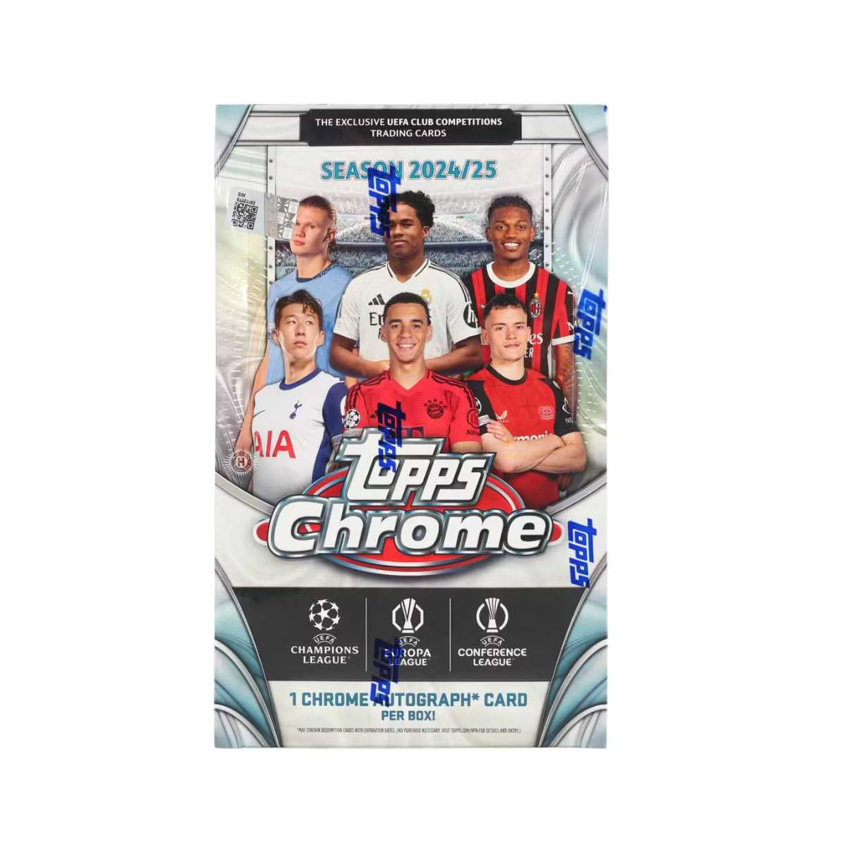 TOPPS CHROME CAJA  HOBBY UEFA CLUB COMPETITIONS 2024X2025