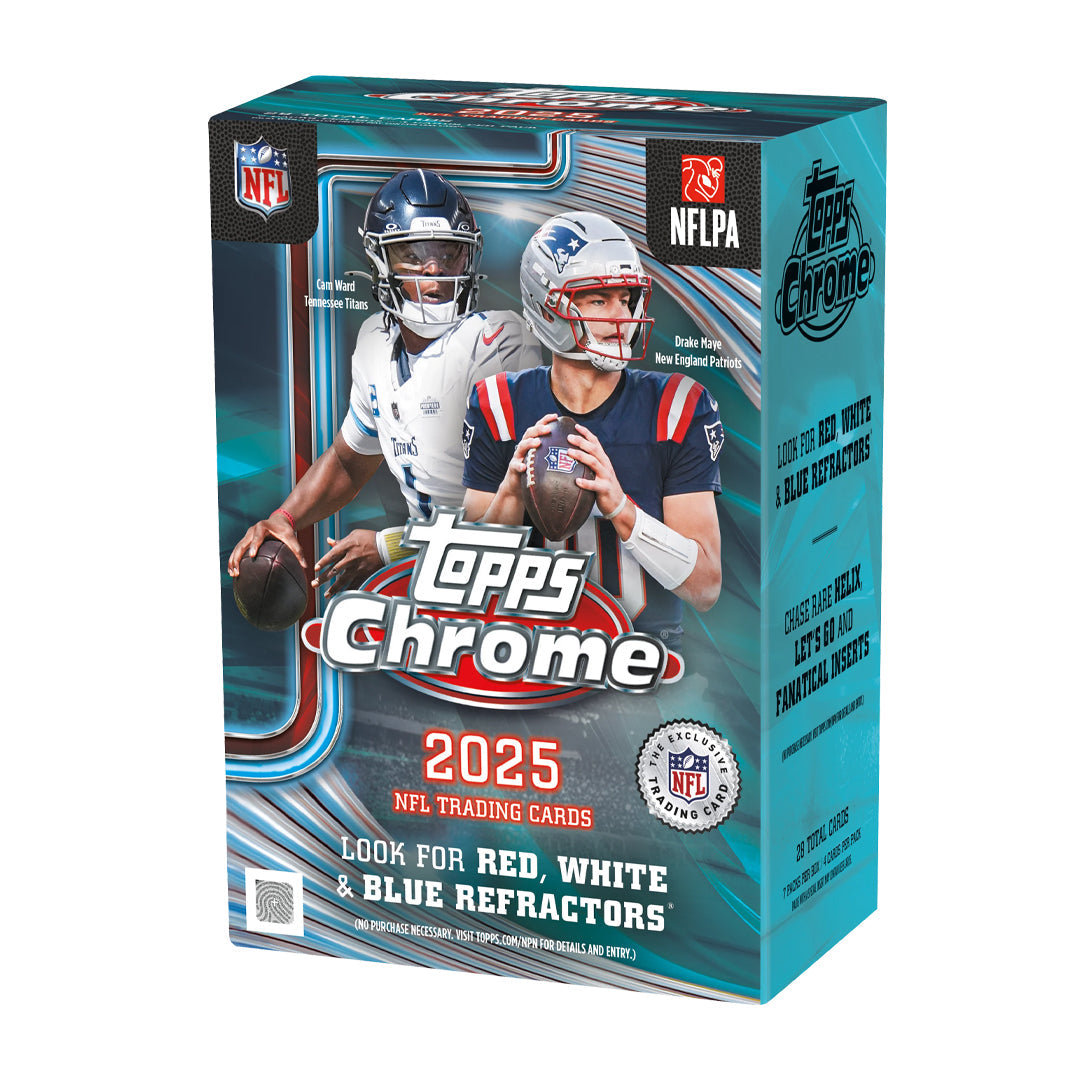 TOPPS CHROME FOOTBALL CAJA DE VALOR 2025