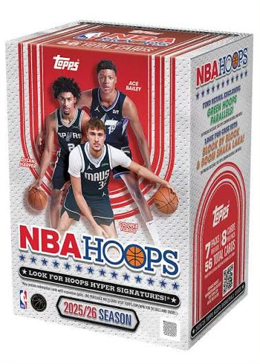 TOPPS CHROME CAJA VALOR NBA HOOPS 2025X2026