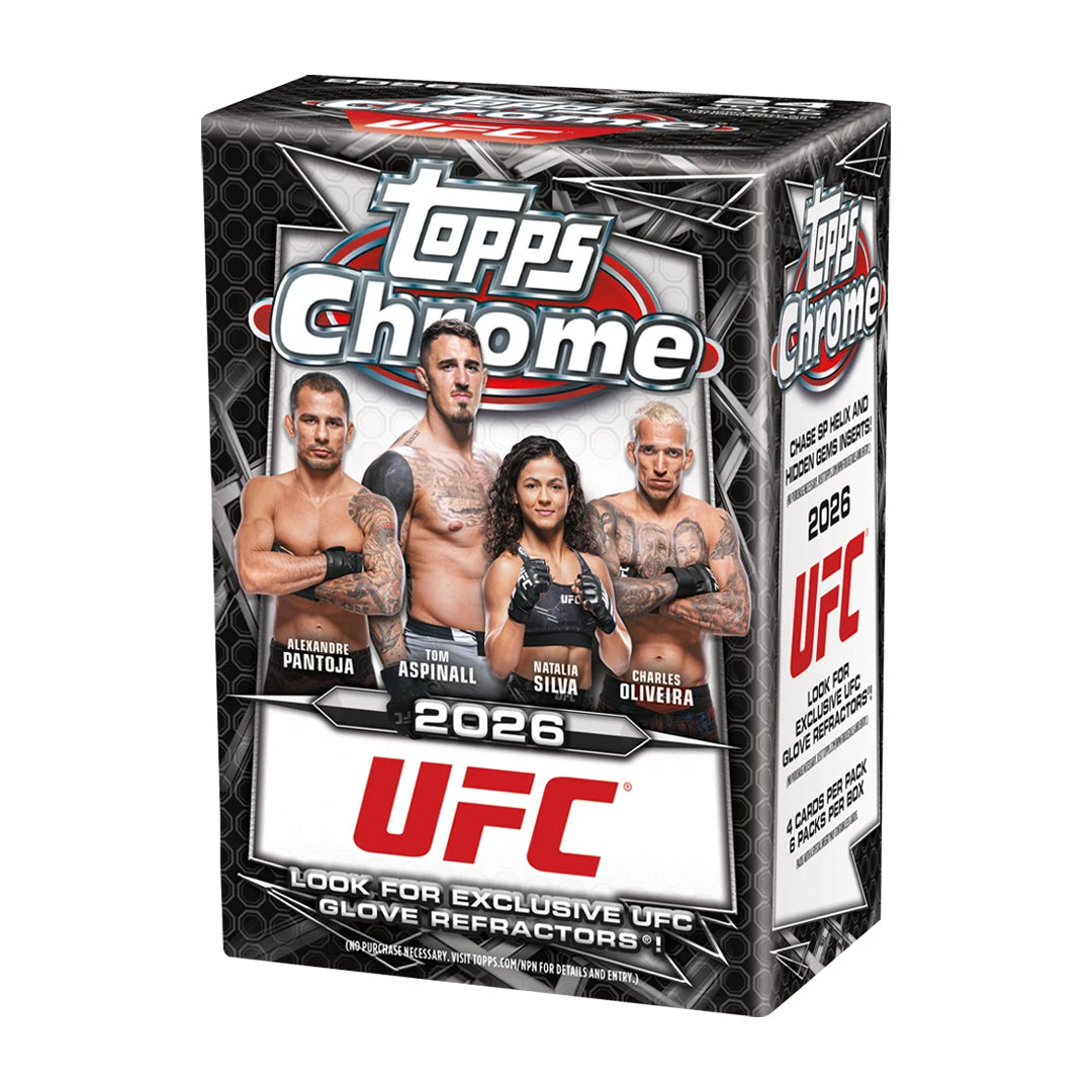TOPPS UFC CHROME CAJA DE VALOR CEE 2026