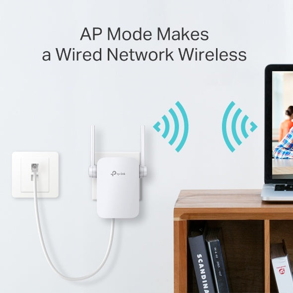 TP-Link AC1200 Wi-Fi Range Extender RE305 - Extensor de rango Wi-Fi - Wi-Fi 5 - 2.4 GHz, 5 GHz