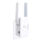 TP-Link RE505X - Extensor de Red Wi-Fi 6 AX1500 - 300 Mbps a 2.4GHz + 867Mbps a 5GHz-2 × antenas externas - 1 × puerto de 10/100 Mbps - enchufado a la pared