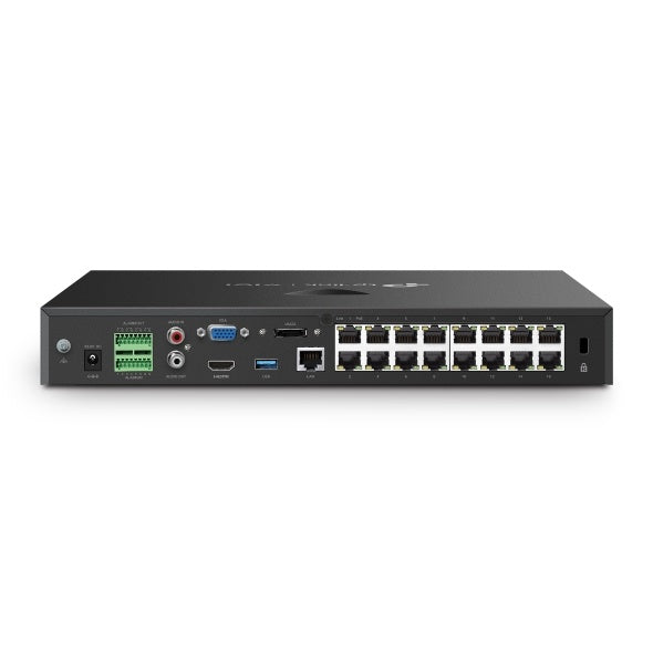 TP-Link - Standalone NVR - 16 Video Channels - VIGI NVR2016H-16MP