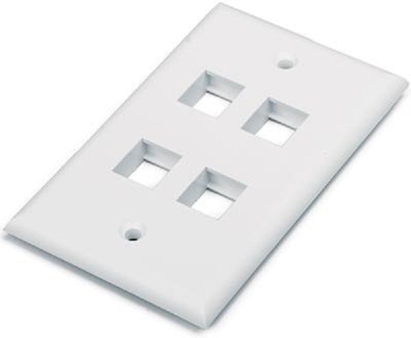 TAPA PARA MOLDURA 	LANPRO RJ45 ,4 SALIDAS