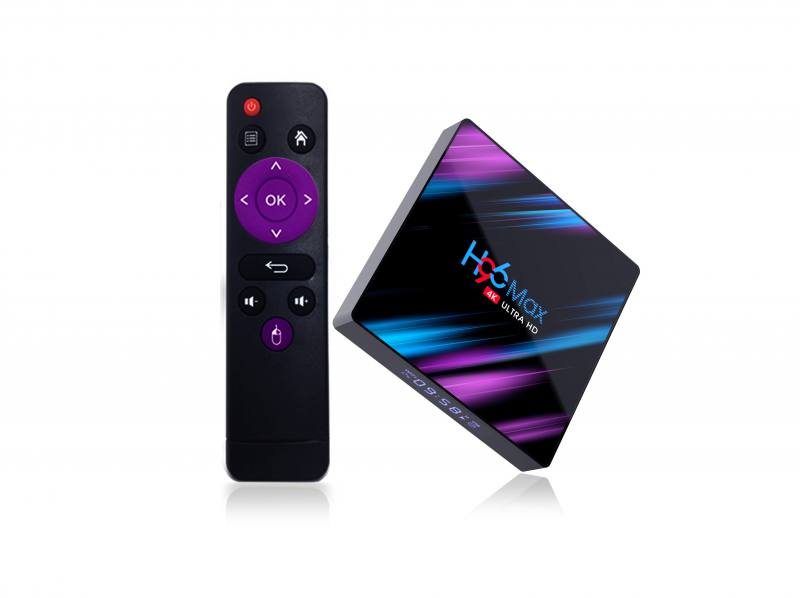 TV BOX H96 MAX  4K ULTRA HD, Android 11, 4G RAM, 32G ROM, HDMI 2.0, RJ45 WIFI, USB 3.0 BT 4.0 3D .