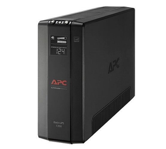 Batería(UPS) APC Back-UPS BX1350M, 1350VA, 810WAT, 10 salidas, AVR, Negro