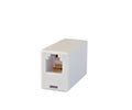 UNION RJ11 PARA TELEFONO - BLANCO