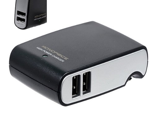 CARGADOR DE USB , CORRIENTE, 5V 2.1A SOLIDMATE 500204,4PORT