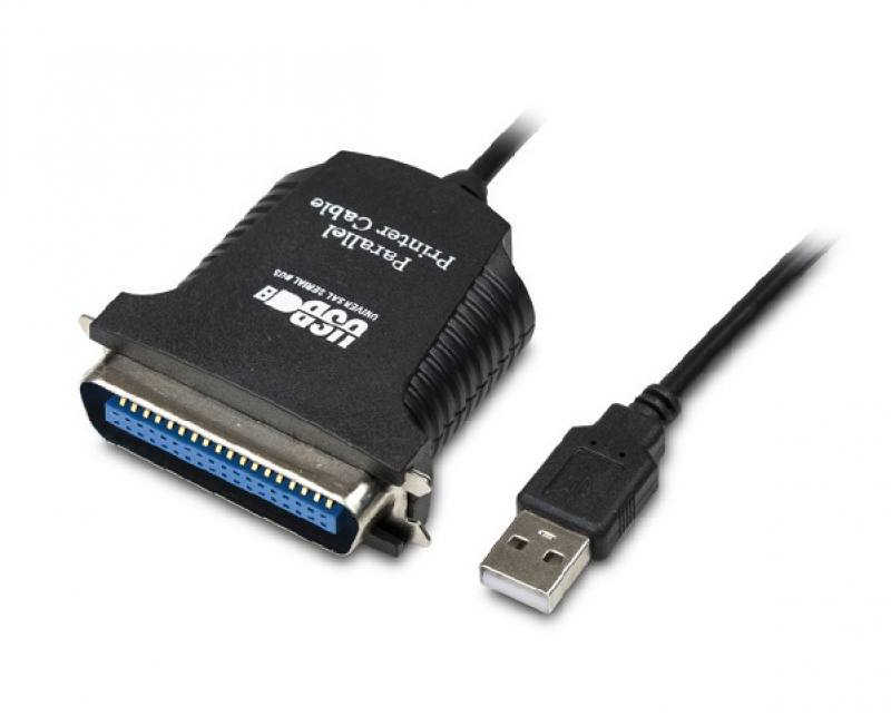 Adaptador de USB 2.0 a paralelo hembra EZCOOL, 3 Metros / 10 pies 30AWG hasta 12MBPS