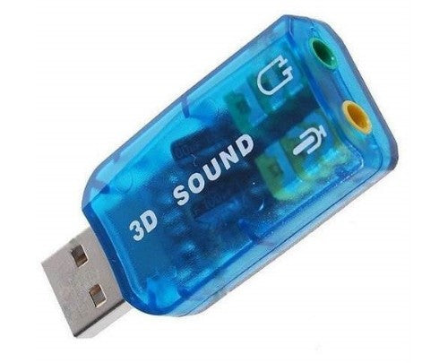 ADAPTADOR DE SONIDO POR USB de 5.1 canales