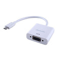 Adaptador de USB 3.1 Tipo-C a VGA FullHD 1080P