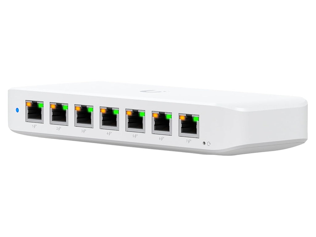 Ubiquiti Unifi Switch Ultra Layer 2 8-port GbE PoE switch with versatile mounting options 42W