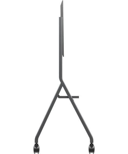 ViewSonic VB-STND-009 - Carrito - para pantalla LCD/panel plano interactivo - carro delgado - ruedas de acero, poliuretano (PU) - tamaño de pantalla: 65"-105" - interfaz de montaje: hasta 1000 x 600 mm