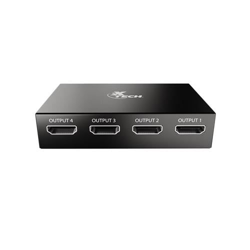 Xtech - HDMI Splitter - 1 Input to 4 Output XHA-420