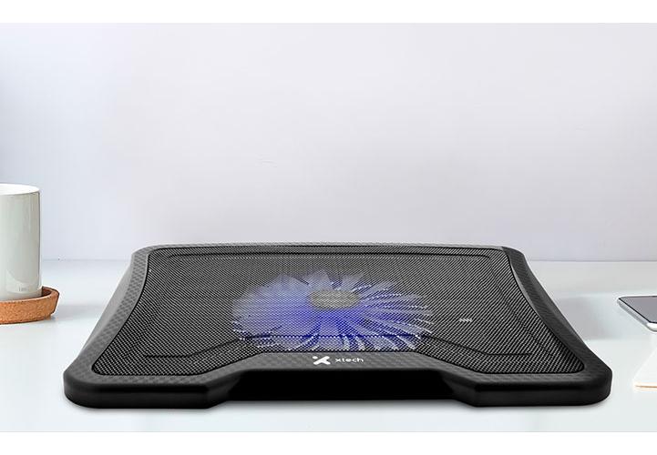 Xtech - Notebook stand - 2 USB pt - 160mm fan
