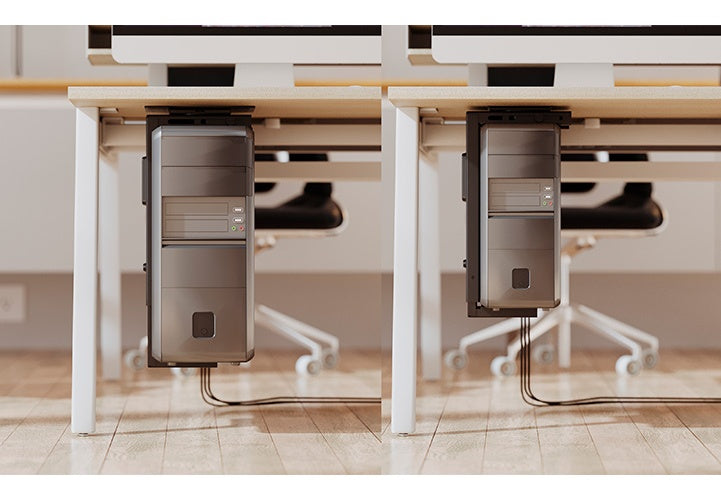 Xtech - PC/UPS mount - Black - for wall or under desk XTA-600