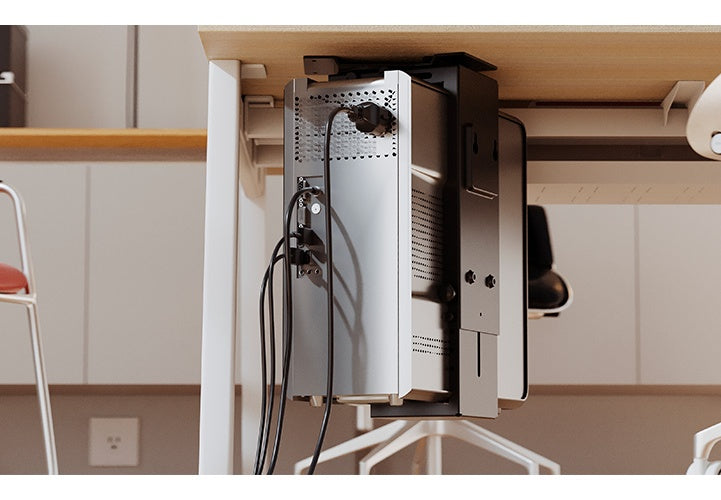 Xtech - PC/UPS mount - Black - for wall or under desk XTA-600