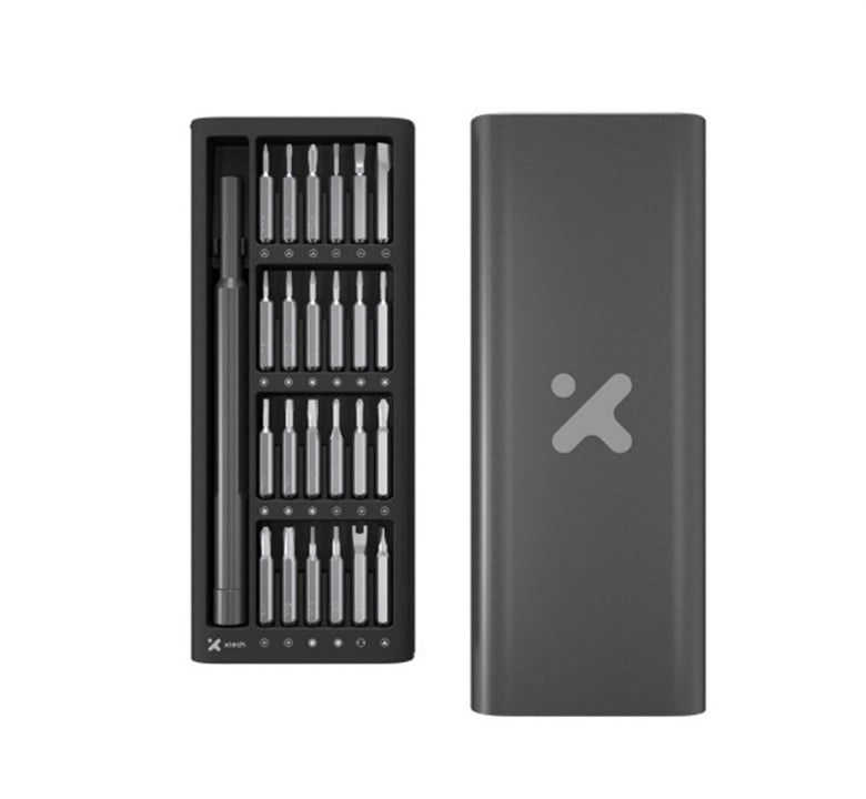 Xtech - 25-in-1 High-Precision Screwdriver Kit - S2 Steel and Al Alloy XTA-820