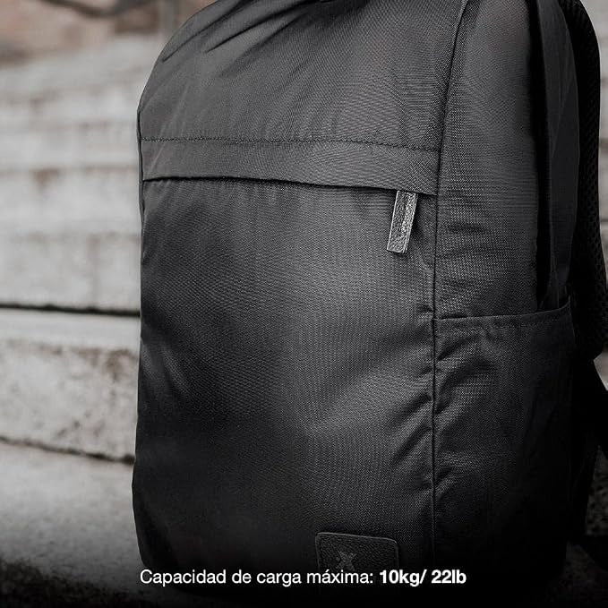 Xtech - Laptop Backpack - 15.6" - Durable polyester - Black - Leiden XTB-209