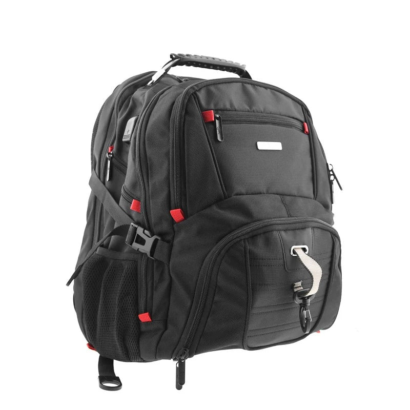 Xtech - Notebook carrying backpack - 17" - Black - Gaming Battlestash XTB-508
