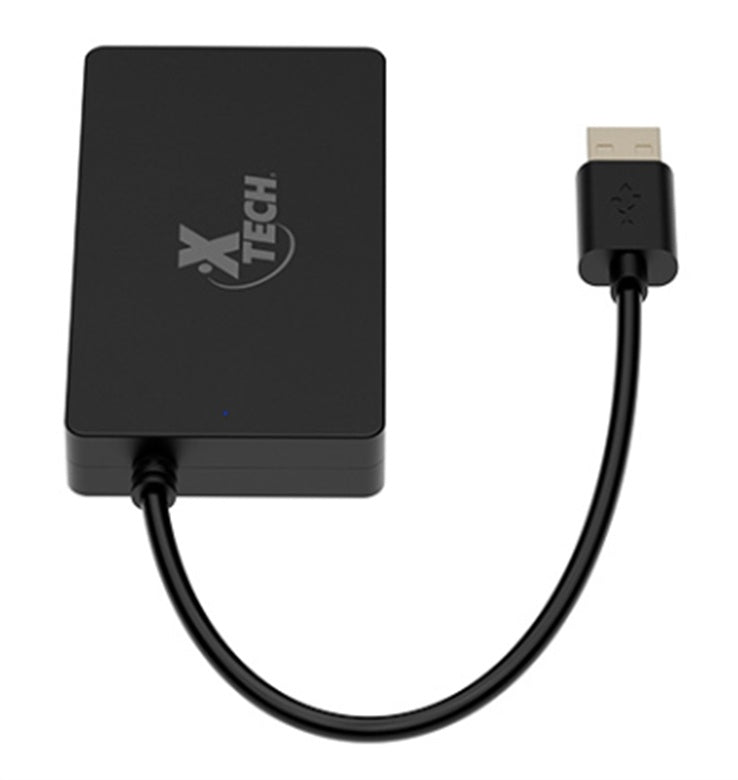 Xtech - Hub - 4 puertos - USB 3.0 XTC-391