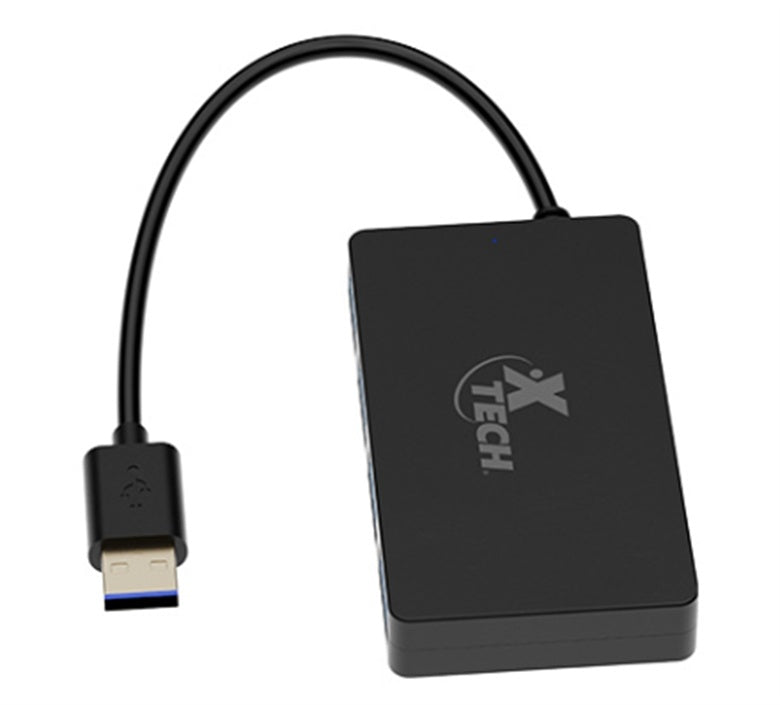 Xtech - Hub - 4 puertos - USB 3.0 XTC-391