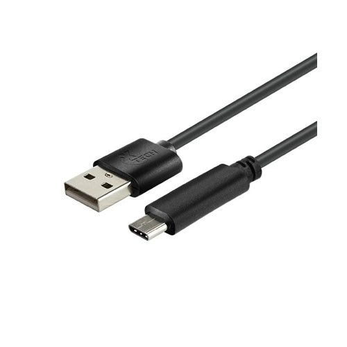 Xtech XTC-510 - Cable USB - 24 pin USB-C (M) reversible a USB (M) - USB 2.0 - 1.8 m - negro