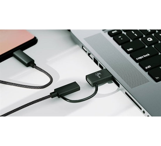 Xtech - USB cable - USB-C USB-A - USB Type C - 1.82 m - 2 in one braided XTC-532