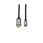 Xtech - USB cable - USB Type C - HDMI - 1.8 m - Black & silver - C male to HDMI male XTC-546