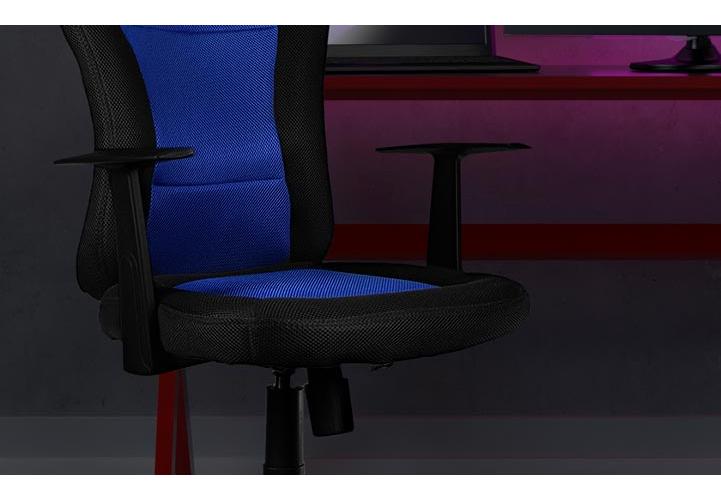 Xtech - Drakon Sport Chair - XTF-EC129 - Gaming - Blue & Black color - Max. weight capacity: 243lb