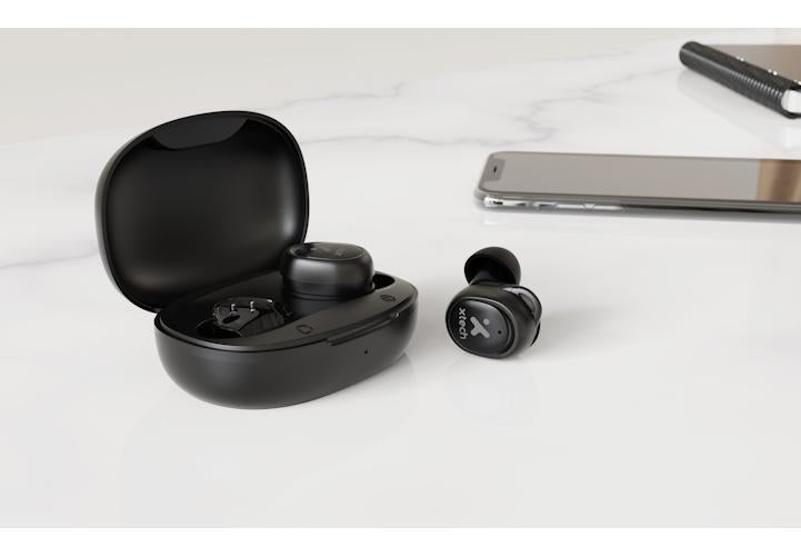 Xtech - XTH-701 - True wireless earphones - Para Home audio / Para Portable electronics / Para Tablet / Para Cellular phone - Wireless - Xound W/Charging Case