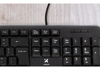Xtech - Keyboard - Wired - Spanish - USB - Black - Standard XTK-092S