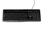 Xtech - Keyboard - Wired - Spanish - USB - Black - Multimedia 9 hotkeys XTK-140S