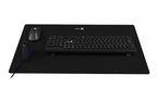 Xtech - MM Keyboard wls, mouse wls, mouse pad XL and USB 3.0 Hub Kit - Spanish - Wireless / Wired - 2.4 GHz / USB - Black - XTK-320S