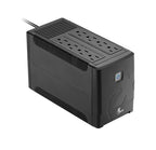 Xtech - Battery backup - Line interactive - 375 Watt - 750 VA - AC 110/120 V - 8 outlets XTP-751