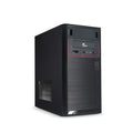 Xtech - Desktop - Micro ATX - All black - pc case 600W ps logo