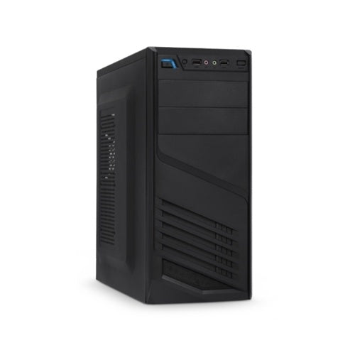 Xtech - Desktop - All black - ATX - pc case 600W ps