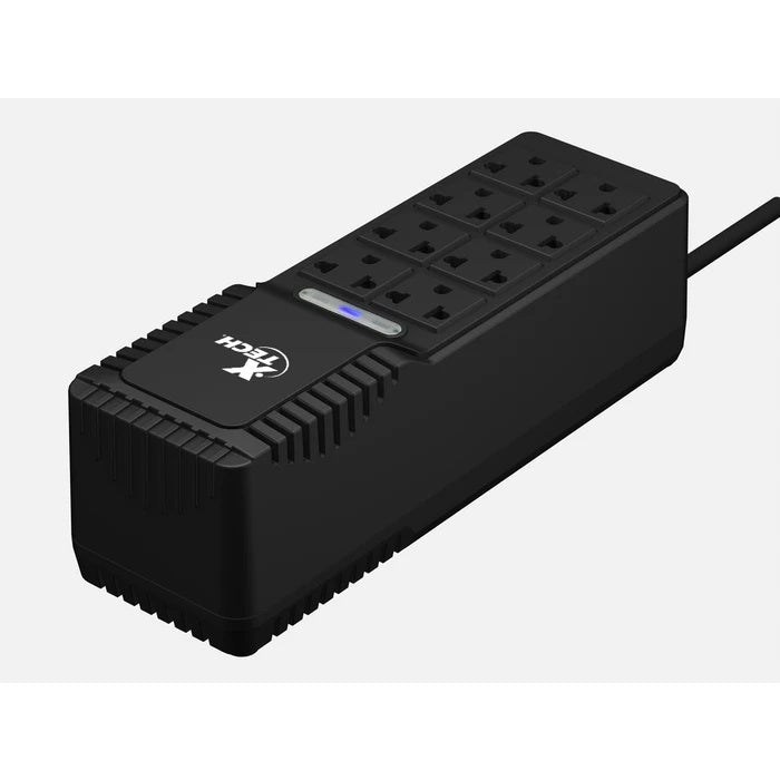 Xtech - Automatic voltage regulator - External - AC 110/120 V - 8 Tomas de Corriente - 1000 VA - -XTR-1002