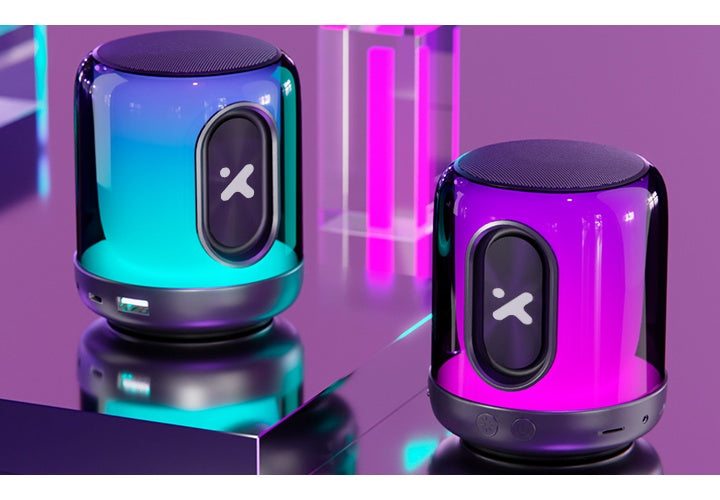 Xtech XTS-617 - Speakers - Black - w/ lights BT 5W TWS