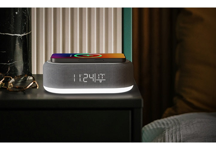 Xtech - Speaker - Gray and White with Light - Gilmour 5-in-1 BT XTS-622