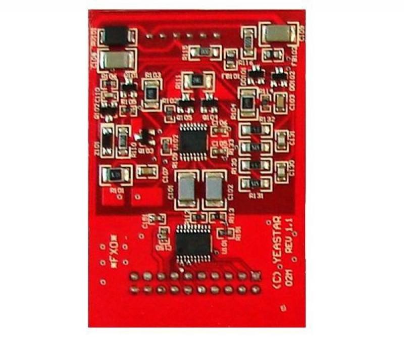 Modulo de tarjeta Yeastar O2 MODULE con 2 puertos FXO(RJ11)