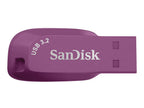 SanDisk Ultra Shift - Unidad flash USB - 128 GB - USB 3.2 Gen 1 - orquídea Cattleya