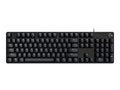 Logitech G G413 SE - Teclado - retroiluminación - USB - negro