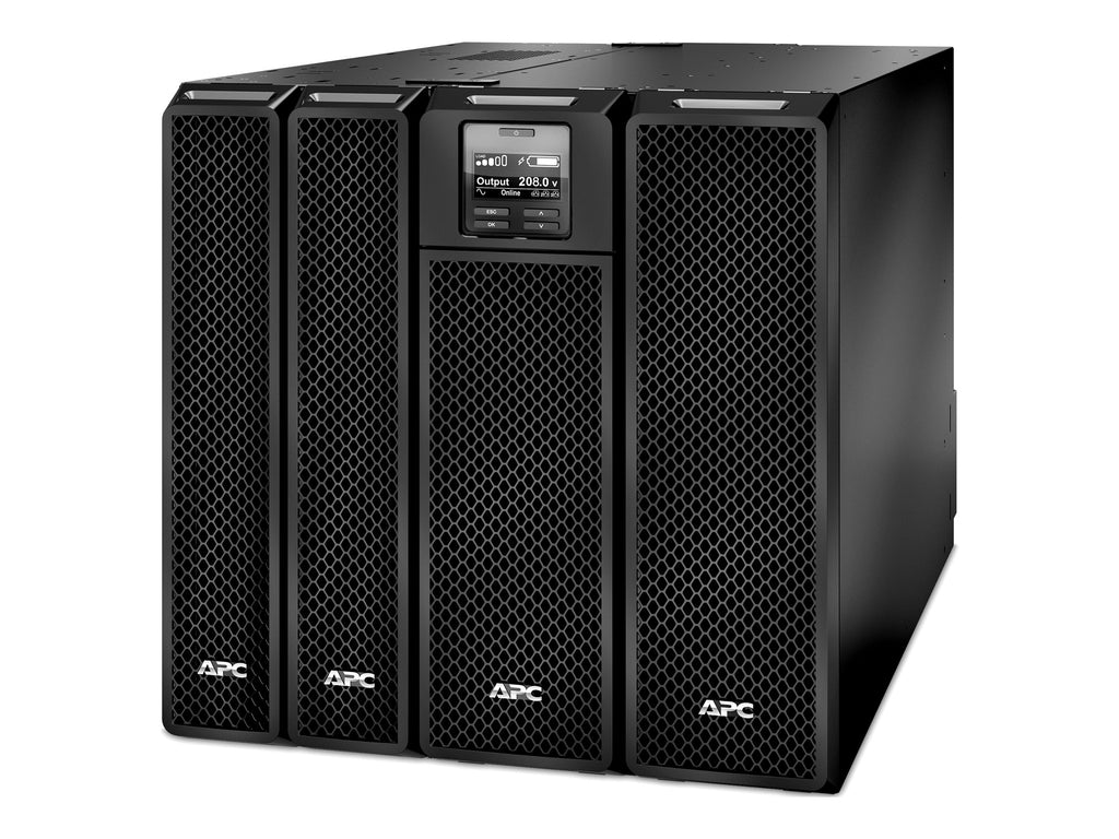 APC Smart-UPS SRT 10000VA RM - UPS (montaje en bastidor) - CA 208 V - 10 kW - 10000 VA - Ethernet 10/100, USB - conectores de salida: 10 - 10U - 19" - negro - con Transformador reductor de 208/240 V a 120 V 10 kVA - para P/N: AR4018SPX432, AR4024SP, AR402