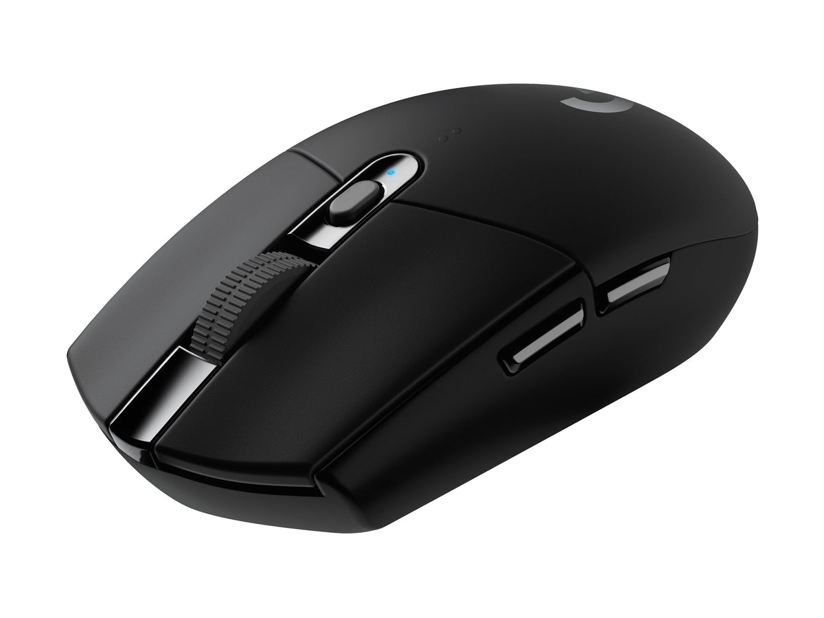 Logitech G G305 - Ratón - óptico - 6 botones - inalámbrico - 2.4 GHz - receptor inalámbrico USB - negro