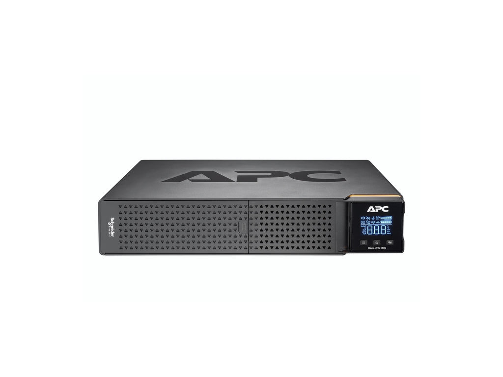 APC BR1500RM2U - Battery backup - Line interactive - 900 Watt - 1500 VA - AC 120 V - LCD AVR